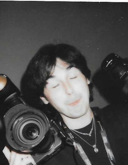 The photographer with two cameras